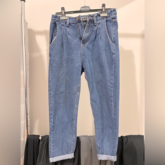 Basic Denim Jeans Dark Blue - Picture 1 of 3